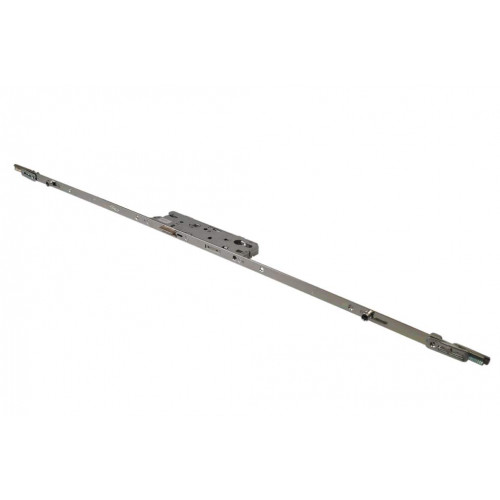 Замок Maxbar 3-х частный №856 привод от ручки F16/40/92/8 мм, с 2 роликовыми цапфами L=900 мм