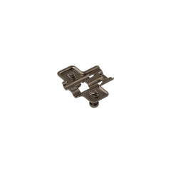 Планка монтажная для петель Firmax Smartline Clip On, soft-Close, H=0, крестовая, евровинт, черный никель, 10  шт