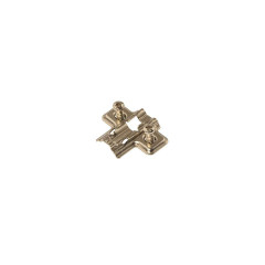Планка монтажная для петель Firmax Smartline Clip On, soft-Close, H=2, крестовая, евровинт, 10  шт