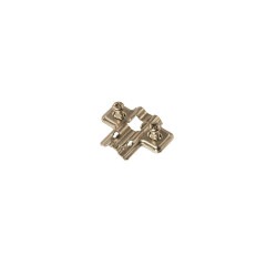 Планка монтажная для петель Firmax Smartline Clip On, soft-Close, H=0, крестовая, евровинт, 10  шт