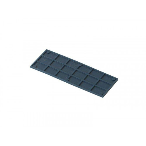 Пластина рихтовочная Bistrong 100x36x2 синяя, 100  шт