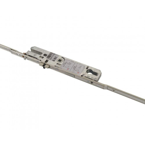 Замок многозапорный G-TS мм с ригелем с 2 iS цапфами E92 PZ DM25, серебристый, L=1347 мм фикс