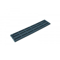 Пластина рихтовочная Bistrong 100x22x2 синяя, 100  шт