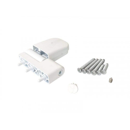 Петля дверная Maxbar 89NN, 16, 5-19 мм, белый RAL9016