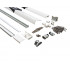 Комплект шин Patio Alversa ALU, 1081-1280/2630 мм, белый R07.2