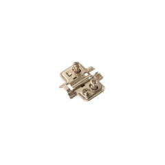 Планка монтажная для петель DTC Pivot Star Anyway Clip-on, h=0, крестовая с эксцентриковой регулировной по высоте, под евровинт