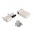 Петля дверная Elementis K-S (15-20 мм), на 100 кг, белый, RAL9016