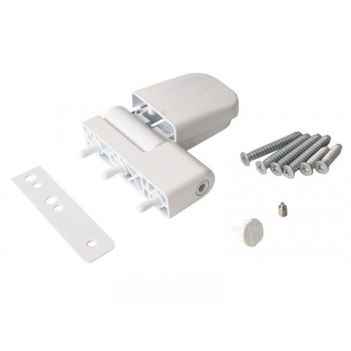 Петля дверная Maxbar 89NN, 16, 5-19 мм, белый RAL9016