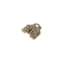 Планка монтажная 3D для петель Firmax Smartline Clip On, soft-Close, H=0, крестовая с регулировкой по высоте, под евровинт