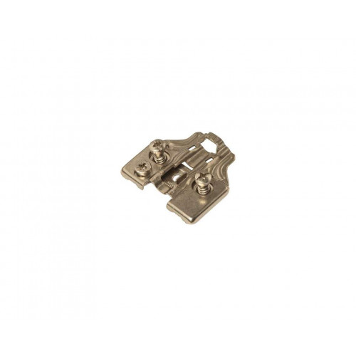 Планка монтажная 3D для петель Firmax Smartline Clip On, soft-Close, H=0, крестовая с регулировкой по высоте, под евровинт