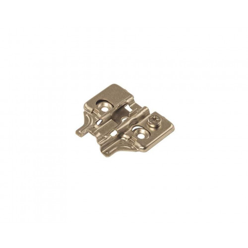 Планка монтажная 3D для петель Firmax Smartline Clip On, soft-Close, H=4, крестовая с регулировкой по высоте, под саморез