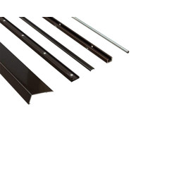 Комплект направляющих PSK Comfort GR87/200, коричневый RAL8022, PMPJ1100-512011