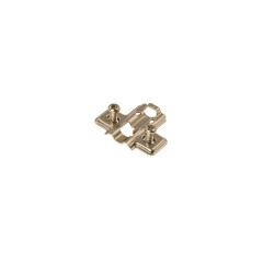 Планка монтажная для петель Firmax Smartline Clip On, soft-Close, H=0, крестовая, евровинт, 10  шт
