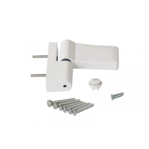Петля дверная Elementis серия IQ-Plus 19-22 мм, белый RAL9016