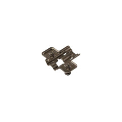 Планка монтажная для петель Firmax Smartline Clip On, soft-Close, H=2, крестовая, евровинт, черный никель, 10  шт