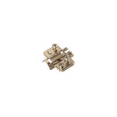 Планка монтажная для петель DTC Pivot Star Anyway Clip-on, h=2, крестовая с эксцентриковой регулировной по высоте, под саморез (в комплекте)