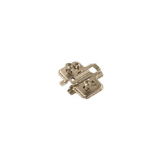 Планка монтажная для петель DTC Pivot Star Anyway Clip-on, h=0, крестовая с эксцентриковой регулировной по высоте, под саморез (в комплекте)