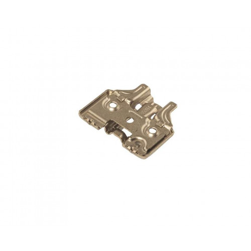 Планка монтажная 3D для петель Firmax Smartline Clip On, soft-Close, H=4, крестовая с регулировкой по высоте, под саморез