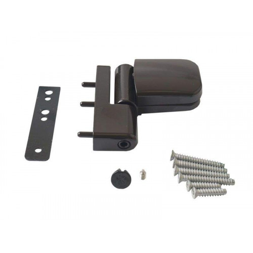 Петля дверная Maxbar 89NN, 16, 5-19 мм, BKV0038.05, коричневая RAL 8077