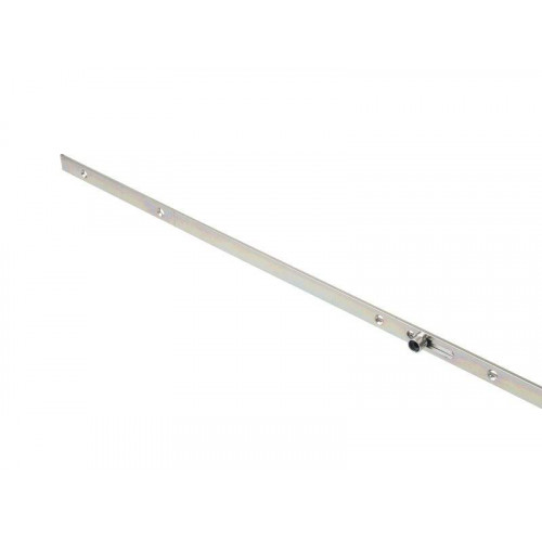 Замок Maxbar №856 привод от ручки F16/40/92/8 мм, с 4 роликовыми цапфами удлиняемый серебристый
