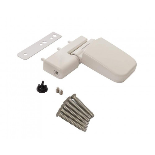 Петля дверная Maxbar 105NN, 16, 5-19 мм, белый RAL9016