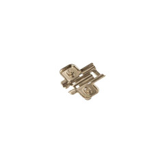 Планка монтажная для петель DTC Pivot Star Anyway Clip-on, h=0, крестовая, под евровинт, 10  шт