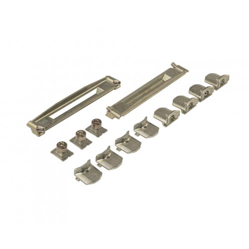 Комплект рамных деталей ( ответные планки + цапфа) Alu-HKS 160 S, d10 Nut V.02
