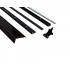 Комплект направляющих PSK Comfort GR107/240, коричневый RAL8022