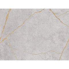 Плита ЛДСП Alvic Syncron 1240*18*2750 мм, керамика золото 01 (Porcelain Gold 01 JA), двустороннее тиснение