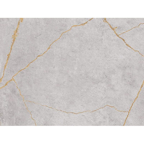 Плита ЛДСП Alvic Syncron 1240*18*2750 мм, керамика золото 01 (Porcelain Gold 01 JA), двустороннее тиснение