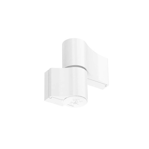 Петля Jocker ALU 2SK 2-х секционная, межосевое 67, белая RAL9016