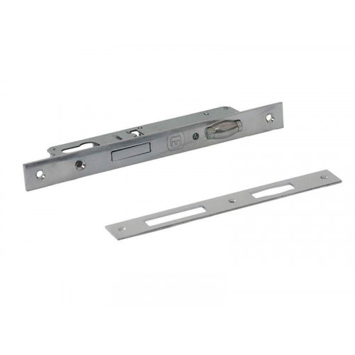 Замок Elementis с роликом для алюминиевых дверей, ПЦ30*30 с накладкой, 1155/F23/20