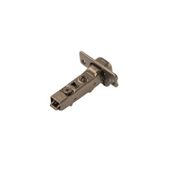 Петля для смежных дверей Firmax Smartline, clip-On, без доводчика, угол открывания 105°, 48 мм, черный никель