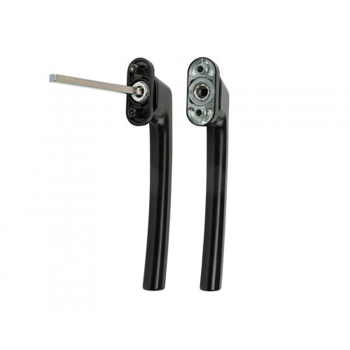 Гарнитур нажимной RotoLine Patio, 200 мм, штифт 135, черный матовый