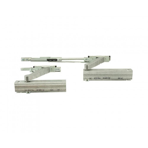 Комплект ходовых механизмов с демпфером, ПВХ/дерево, 160 кг, правый