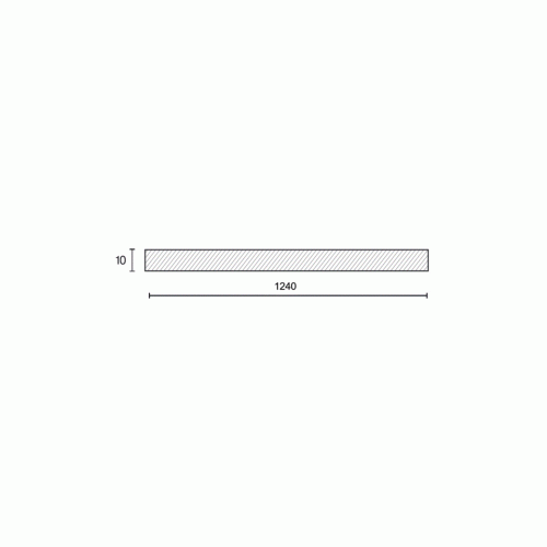 Плита МДФ ALVIC LUXE 1240*10*2750 мм, глянец меланж 1 (Melange 1)