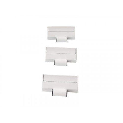 Петля на створке 30 мм Patio FOLD Alu /3 шт./ белая