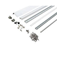 Комплект направляющих Alu-HKS, 931-1280/2630, белый 230563