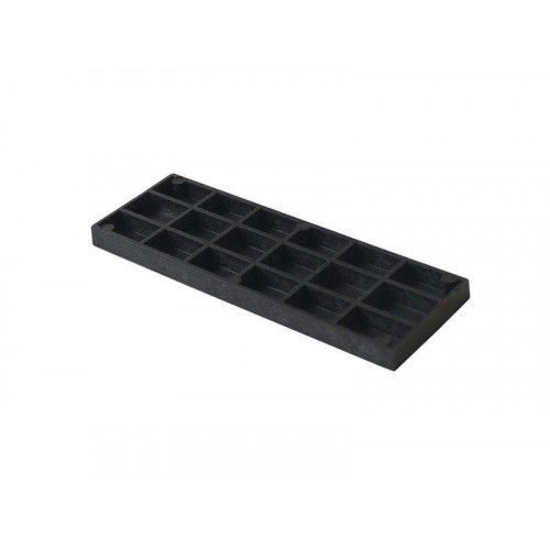 Пластина рихтовочная Bistrong 100x34x6 черная, 100  шт