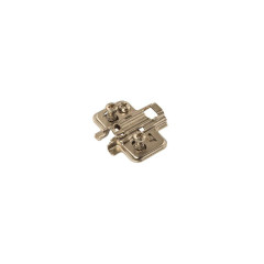Планка монтажная для петель DTC Pivot Star Anyway Clip-on, h=2, крестовая с эксцентриковой регулировной по высоте, под евровинт