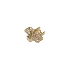 Планка монтажная для петель DTC Pivot Star Anyway Clip-on, h=9, крестовая, под евровинт