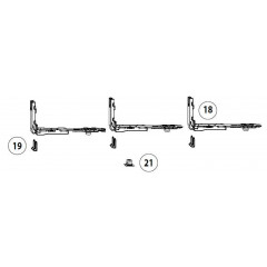 Комплект запорных элементов Patio 160S ALU D10