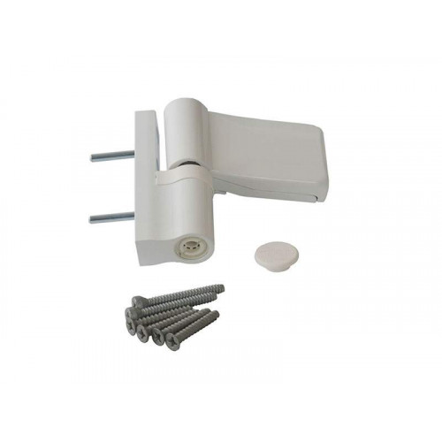 Петля Maxbar KT-N наплав 15-20 мм белый RAL9016
