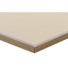 Плита МДФ ALVIC LUXE 1240*18*2750 мм, глянец магнолия (Magnolia)