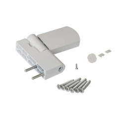 Петля дверная Maxbar PS27 (23-26, 5/105-42), белая RAL9016