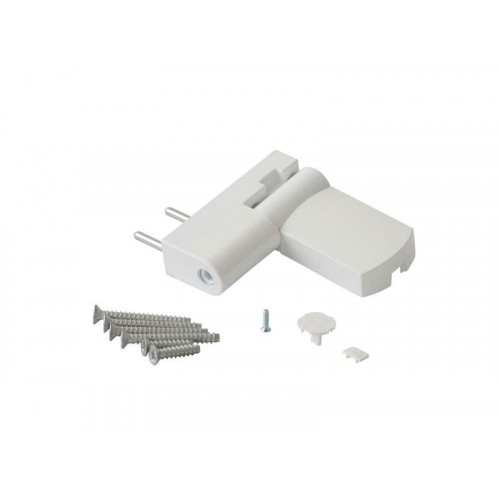 Петля дверная Maxbar PS 23 (17-20.5/85-31) RAL 9016 E, белый