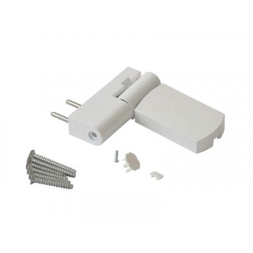 Петля дверная Maxbar PS 27 (17-20, 5/105-42), белая RAL9016