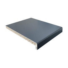 Подоконник пластиковый BAUSET МПР-40, 300 мм антрацит, 6  м