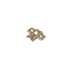 Планка монтажная для петель Firmax Smartline Clip On, Soft-Close, h=0, крестовая, под саморез, 10  шт