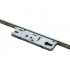 Замок многозапорный Maxbar Compact, 2 доп. крюка №859 (от ручки, разд. штифт), 35-92-8 PZ, оцинк. U24-2170